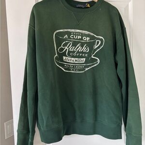 Ralph Lauren Dark Green Crewneck Sweater